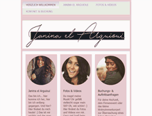 Tablet Screenshot of janinaelarguioui.com